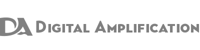 Digital Amplification logo design concept